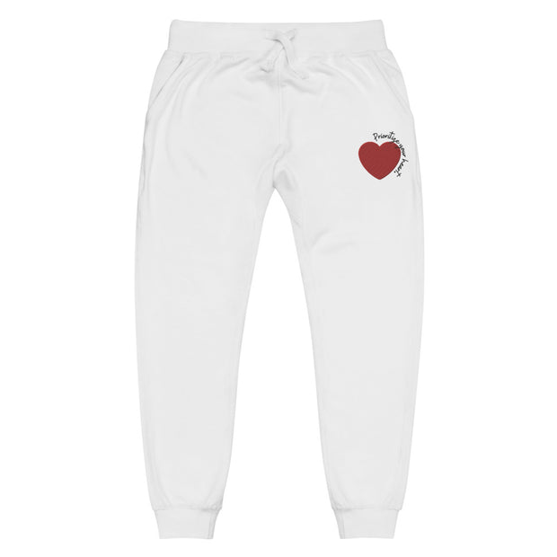 Prioritize your heart Unisex Sweatpants | A STATEMENT SHIRT